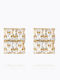 Caroline Svedbom Gold Plated Stud Earrings