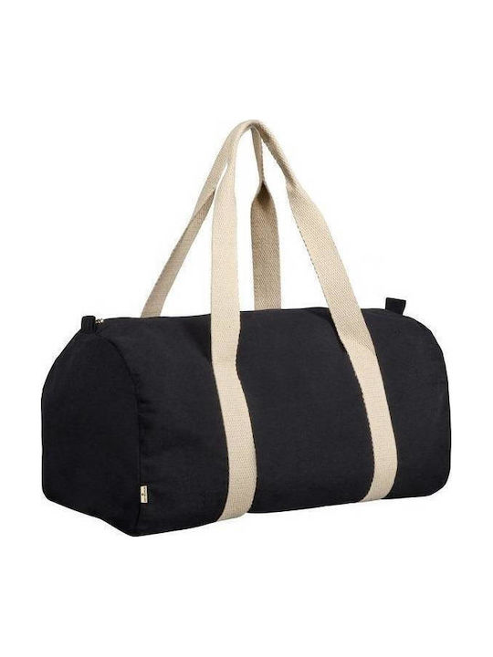 Τσάντα Ταξιδίου U-bag Palm Beach Ανακυκλωμένο Βαμβάκι 30l Φερμουάρ Black