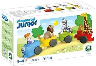 Playmobil Младежки влак с животни за 1-4 години