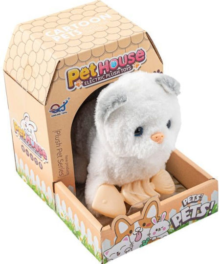 Gounaridis Toys Plüsch-Kätzchen mit Bewegung 17 cm