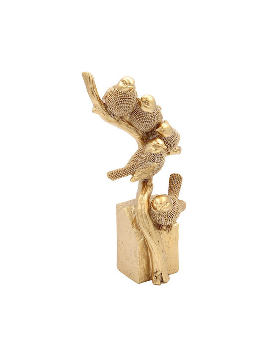 Keskor Διακοσμητικό Πουλί Πολυρητίνης 13x13x26cm