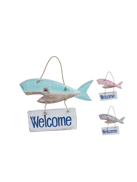 Zaros Set Decorative Figures Made of Wood 19x25cm 3 Pieces