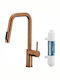 KFA Duero Pure Style Kitchen Faucet Counter with Pull-Out Spray Rose Gold