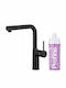KFA Duero Pure Move Pull-Out Profine Lilac Kitchen Faucet Counter with Pull-Out Spray Black