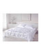 Silk Fashion King Size Bed Sheets Set 270x290cm White 4 Pieces