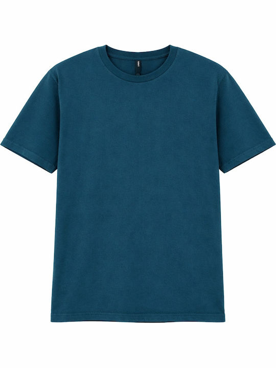 Gildan Мъжка рекламна тениска с къс ръкав Marine Green
