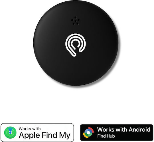 Hyperloq NeoPro Dual Apple Find My & Google Find Hub Черен