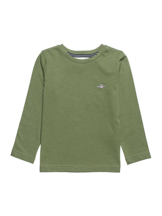 Bluză pentru copii cu mânecă lungă Verde