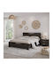 Bedroom Furniture Set Smile Wenge 140x200cm 2 Pieces