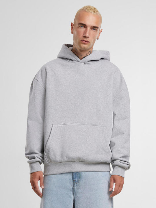 BYB Men's Promotional Long Sleeve Heather Grey Sweatshirt