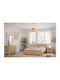Set De Mobilier Pentru Dormitor Kima Stejar 140x200cm 4 Bucăți