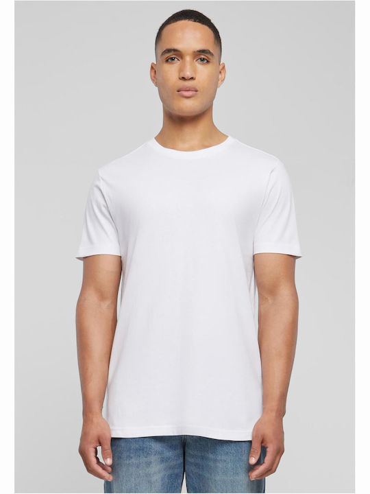 BYB Ανδρικό Διαφημιστικό T-shirt Κοντομάνικο White