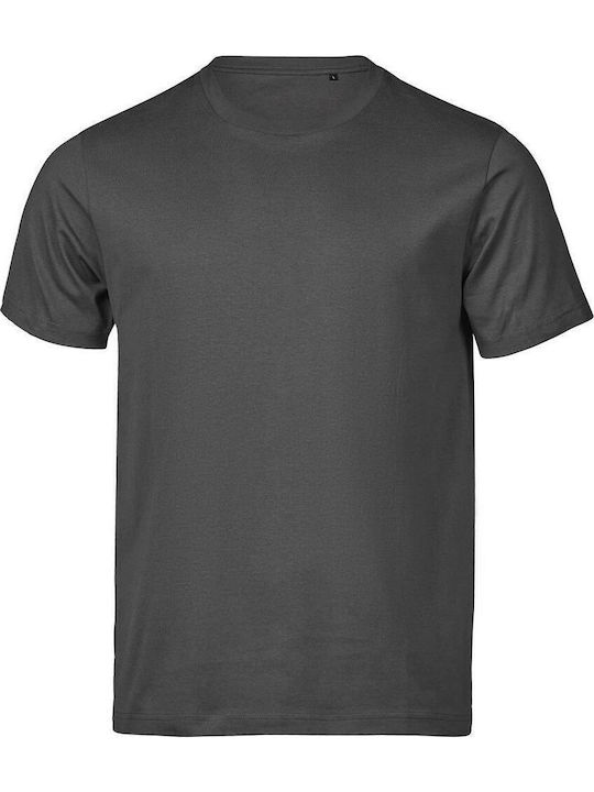 Tee Jays Luxury Men's Promotional Short Sleeve T-Shirt Dark Grey
