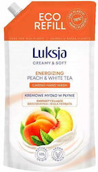 Luksja Creamy Liquid Soap Peach White Tea 900 Ml