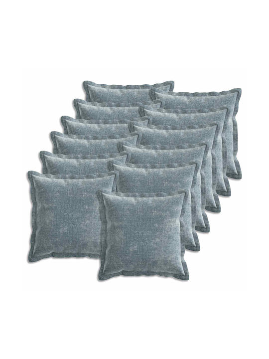 vidaXL Față De Pernă Albastru Deschis 40x40cm