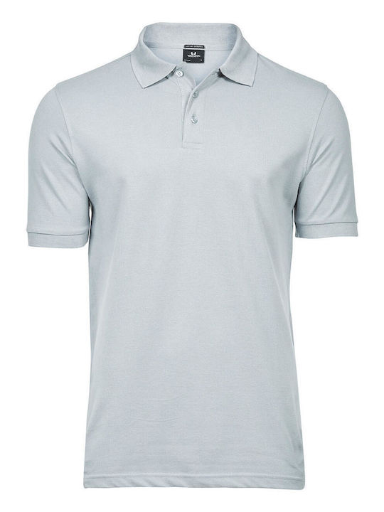 Tee Jays Luxury Stretch Ανδρικό Διαφημιστικό T-shirt Κοντομάνικο Ice Blue