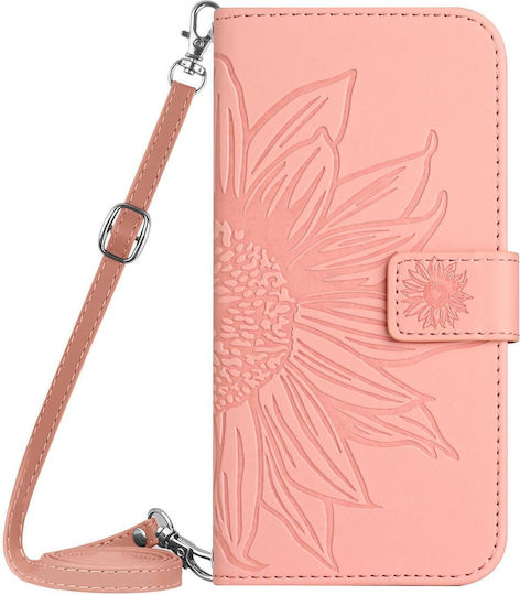 Forcell Xiaomi Poco X8 Pro 5g Blumen Handyhülle Brieftasche Rosa