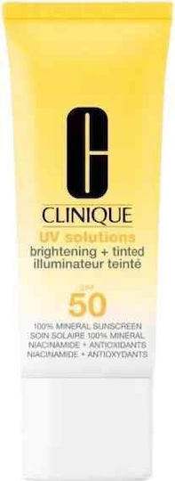 Clinique UV Solutions Tinted Illuminator Cremă Solară pentru Față SPF50 cu Culoare Medium 40ml