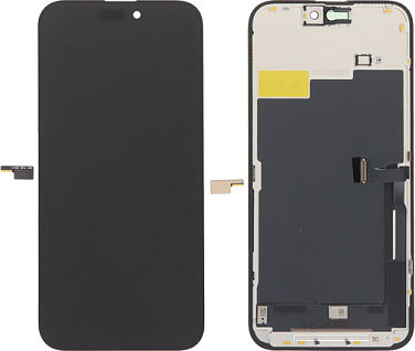 Jk Incell Οθόνη Lcd Μηχανισμό Αφής Iphone 15 Pro Max Μαύρο