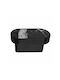 Sc Herrajes 880 Furniture Handle Made of Marble & Black Metallic with 32mm Hole Centers