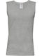 B&C Ανδρική Διαφημιστική Μπλούζα Αμάνικη Sport Grey