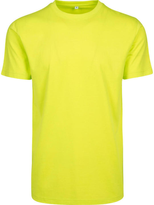 BYB Men's Promotional Short Sleeve T-Shirt Frozen Yellow