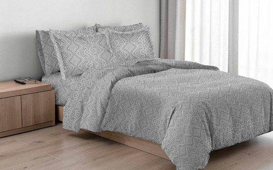 Linea Home Μονή 160x240cm Γκρι
