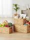 Small Fabric Storage Basket 31x20x16cm