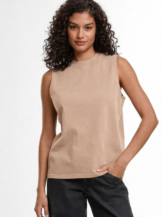 BYB Women's Promotional Sleeveless Blouse Chalk Dust