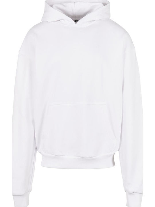 BYB Men's Promotional Long Sleeve Sweatshirt White