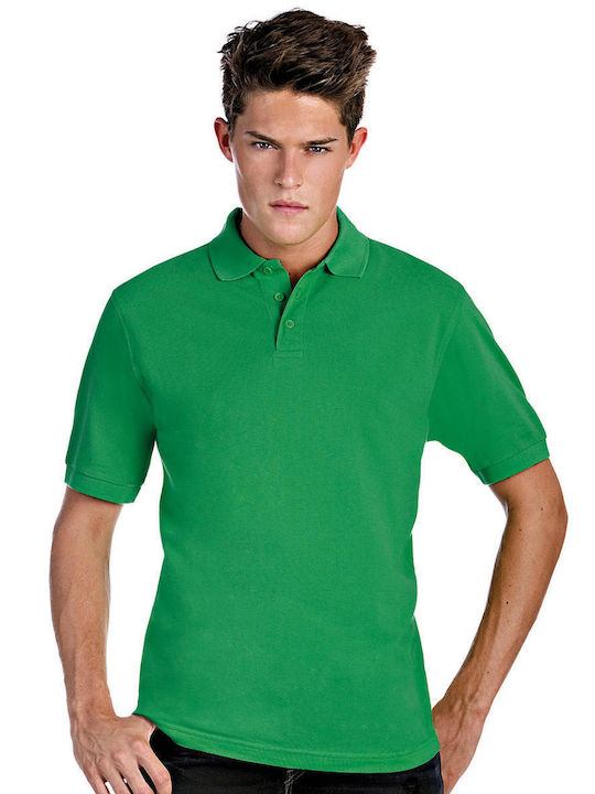 B&C Safran Ανδρικό Διαφημιστικό T-shirt Κοντομάνικο Kelly Green