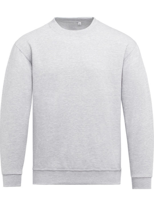 SG Ανδρικό Διαφημιστικό Φούτερ Μακρυμάνικο Heather Grey