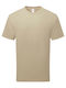 Fruit of the Loom Men's Promotional T-Shirt Short Sleeve Desert Sand