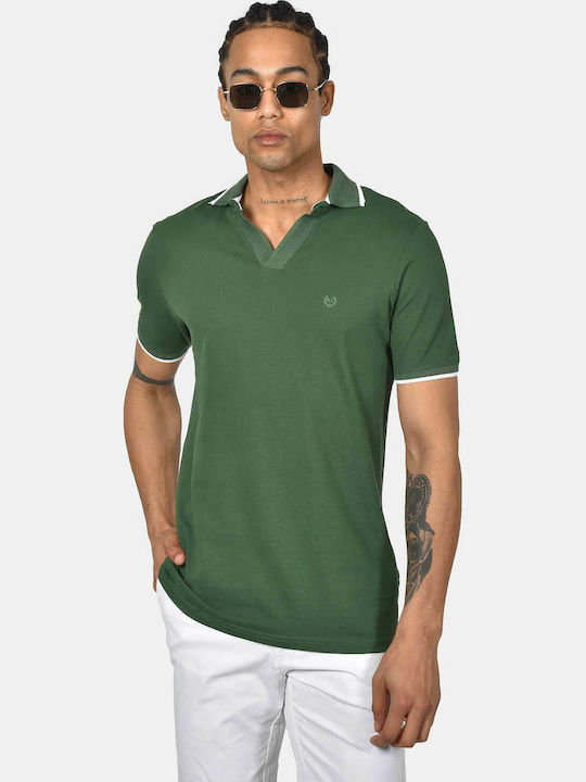 Berto Lucci Polo Men's Blouse Green