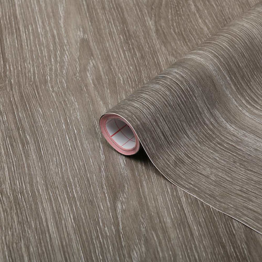 Декоративен Стикер За Мебели С Дървесен Вид Oak Grey 2003186 45см Х 1м