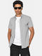 Short Sleeve Shirt in Regular Fit Black