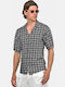 Short Sleeve Shirt in Regular Fit Black