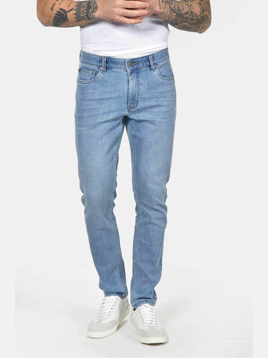 Herren Jeanshose Elastisches mit Schlank Anwendung Blau