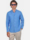 Long Sleeve Linen Shirt in Regular Fit Raph