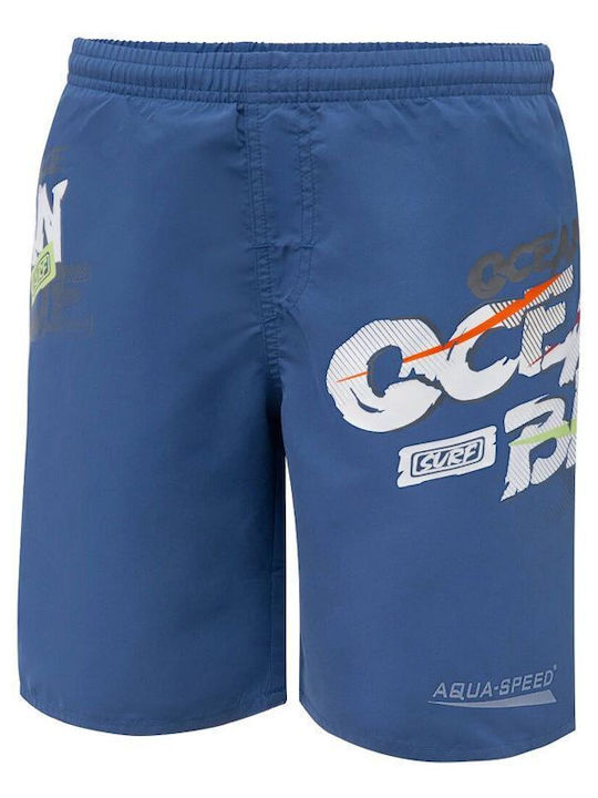 Aquaspeed Costum De Baie Pentru Copii Pantaloni Scurți De Înot Albastru