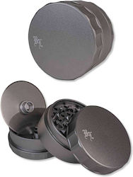 Black Leaf Aluminium 3-Teil Mühle Titan Grau