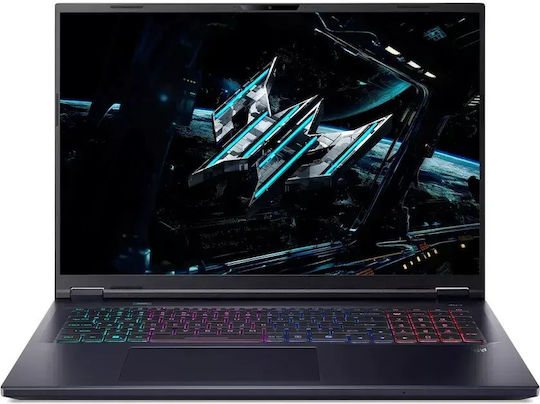 Acer Predator Helios Neo 18 18" QHD+ 165Hz (Ultra 7-255HX/8GB/2TB SSD + 2.0TB SSD/GeForce RTX 5060/Windows 11 Pro) (Международна английска клавиатура)