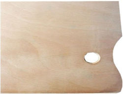 Wooden Paint Palette 23.5x34cm Wooden Paint Palette 23.5x34cm