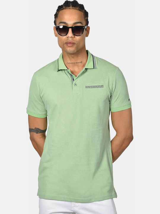 Berto Lucci Green Polo Blouse