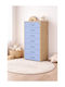 Kids Furniture Light Blue 60x45x123cm