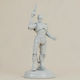 Άβαφη 3d Sammelbare Figur Robocop Stand 1 10 Basis Diy Geschenk Farben 15,2 Cm 1:12