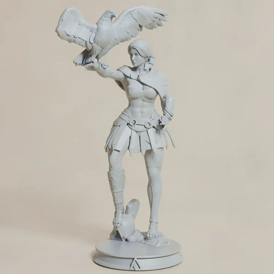Unbemalte 3d Figur Kassandra Assassin's Creed Bemalung Diy Geschenk Farben 15,2 Cm 1:12