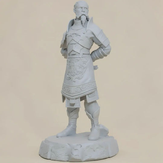 Unbemalte 3d Figur Sindri Gott des Krieges Bemalung Diy Geschenk Farben 15,2 Cm 1:12