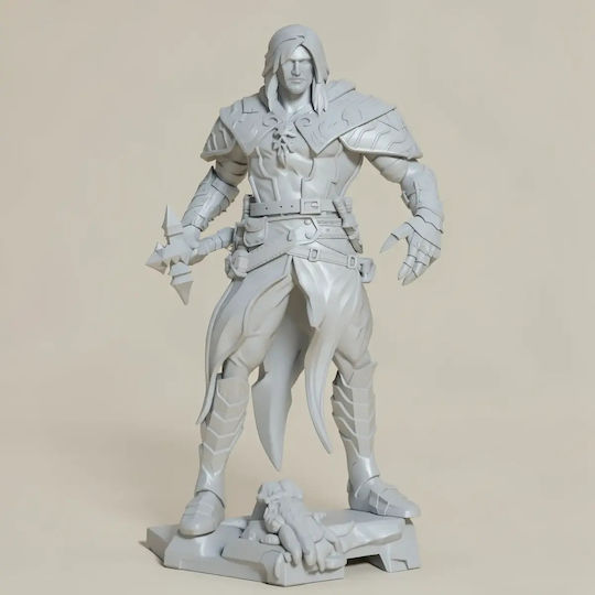 Unpainted 3D Figure Gabriel Belmont From Castlevania Miniature Painting Diy Gift Colors 15.2 Cm 1:12