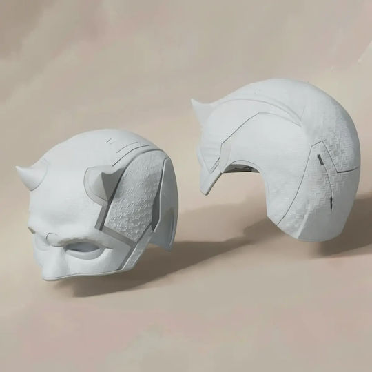Figurină 3D Nevopsită Cosplay Daredevil Born Again Cowl Set Vopsire Diy Cadou Culori 15,2 Cm 1:12